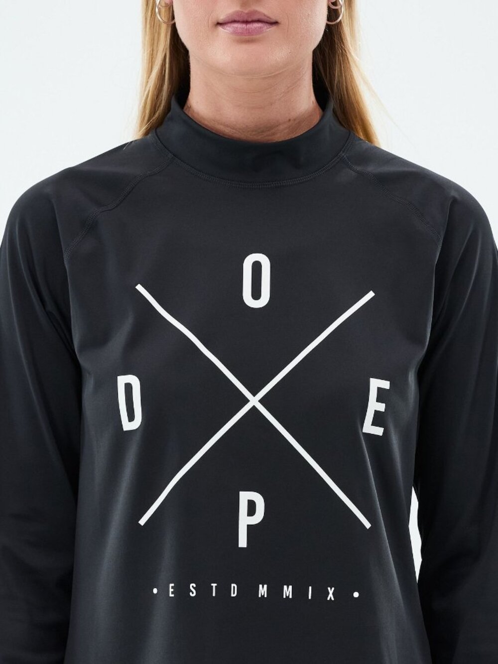 Dope Snuggle W Base Layer Top Black Women's M